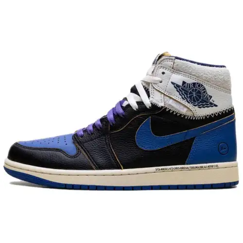 Union X Fragment Design x Jordan Air Jordan 1 Slip Resistant Abrasion Resistant Slip Resistant Abrasion Resistant