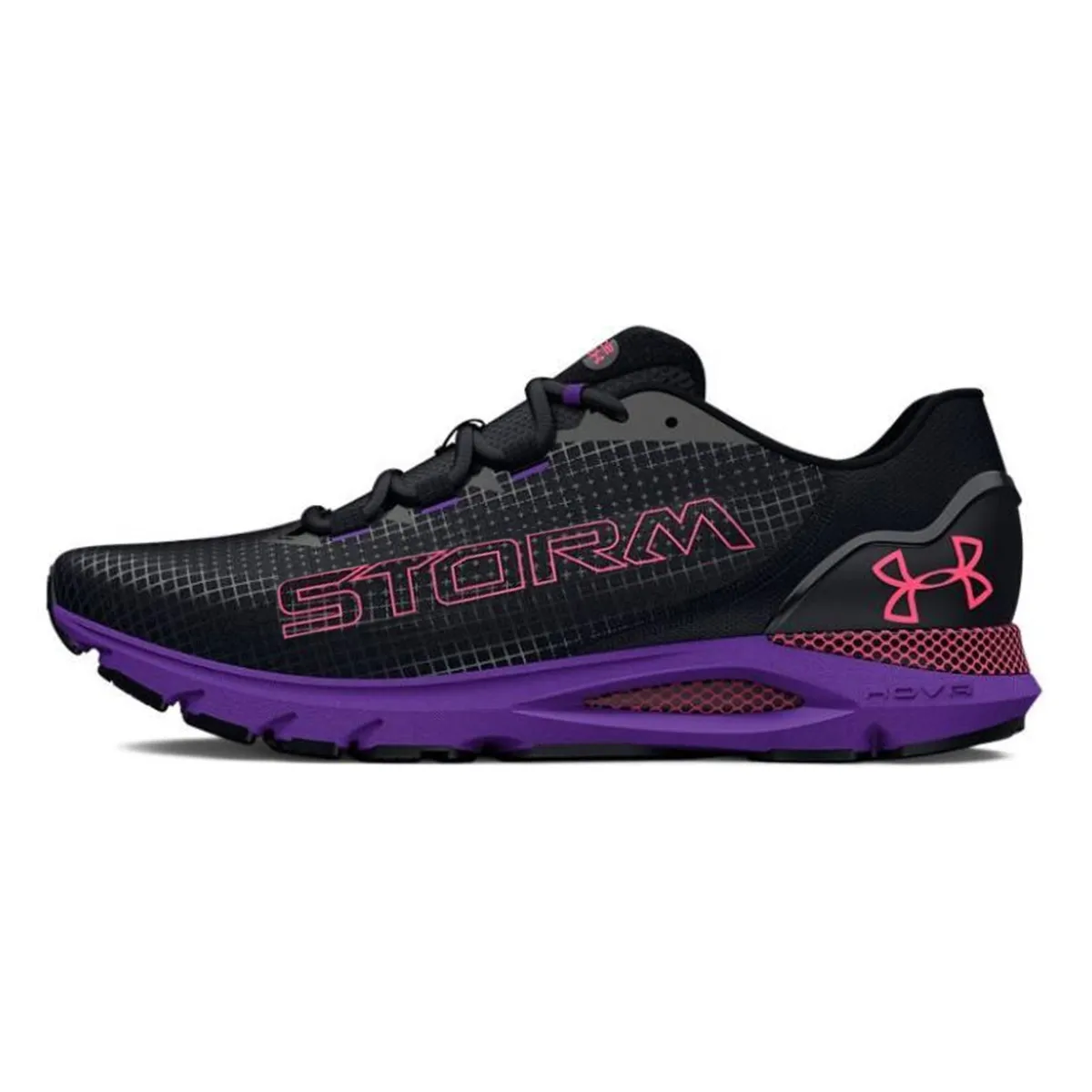 Under Armour HOVR Sonic 6 "Storm Black Metro Purple"