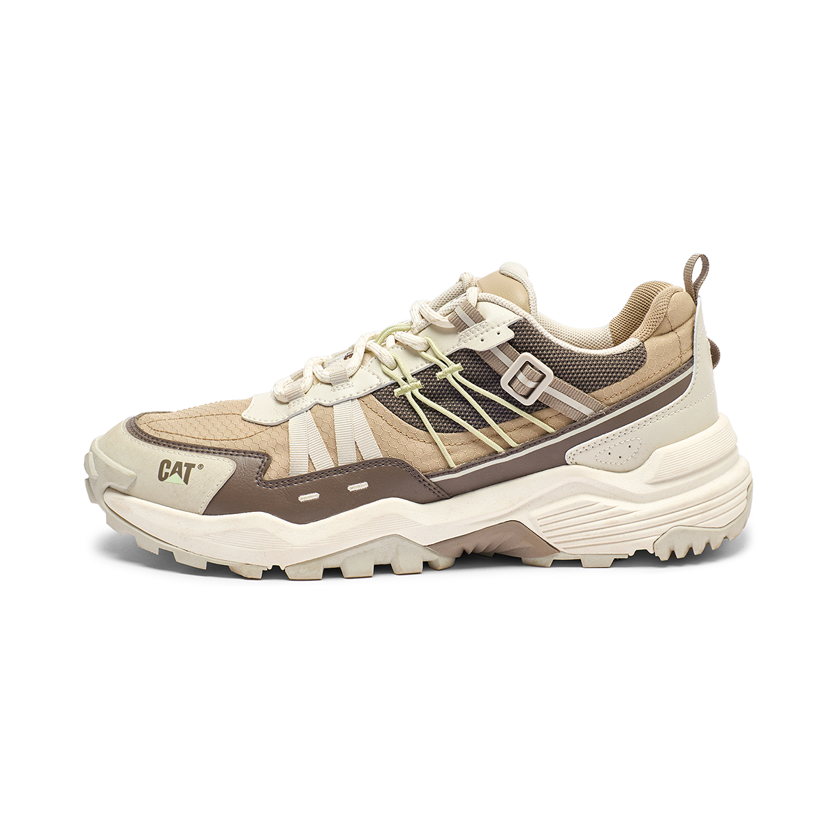 Мужские кроссовки CAT SS26 Urban Trek (бело-серые)