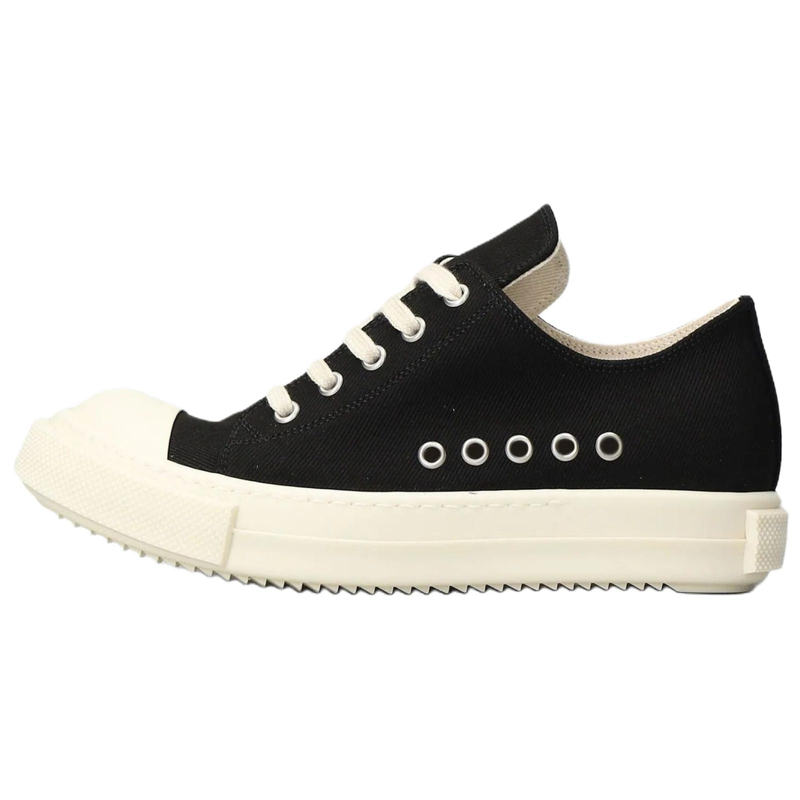 Женские кеды Rick Rick Owens DRKSHDW (черно-белые)