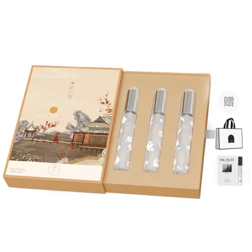 White tea, perfume, gift box, fresh set, sample, long lasting light fragrance