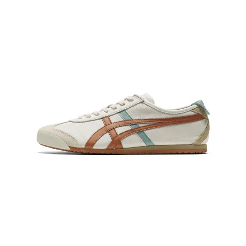 Onitsuka Tiger MEXICO 66 Running Shoes Unisex Low Top White Blue Orange
