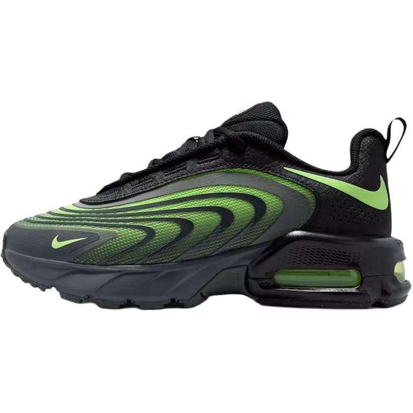 Кроссовки Nike Air Max Fire (черно-зеленые)