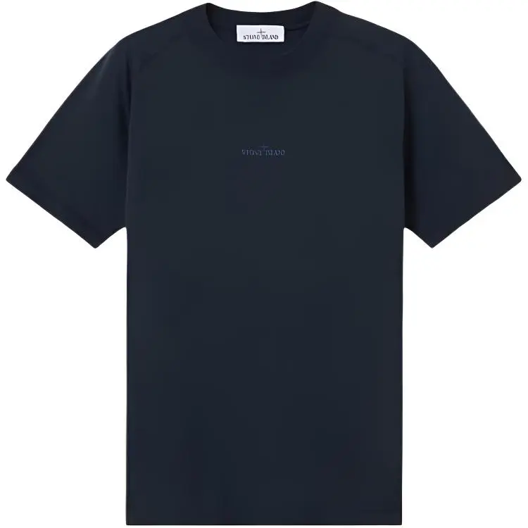 STONE ISLAND Compass Printed Crewneck T Shirt