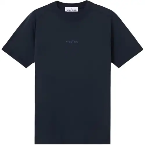 STONE ISLAND Compass Printed Crewneck T Shirt