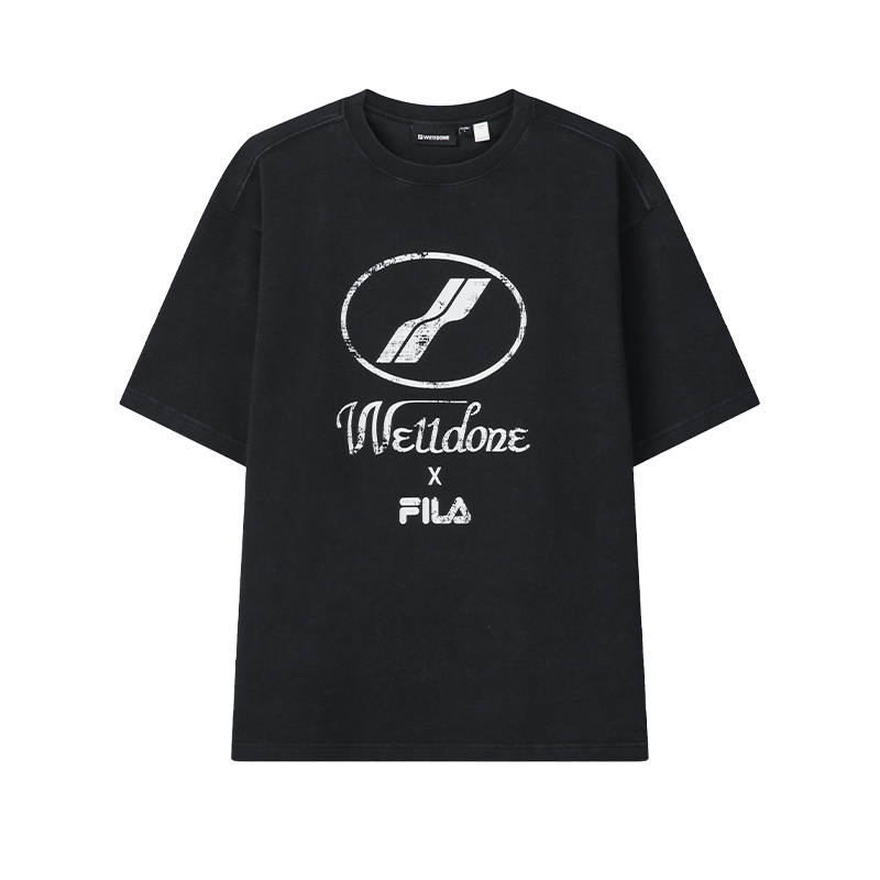 Футболка Fila × WE11DONE (черная)