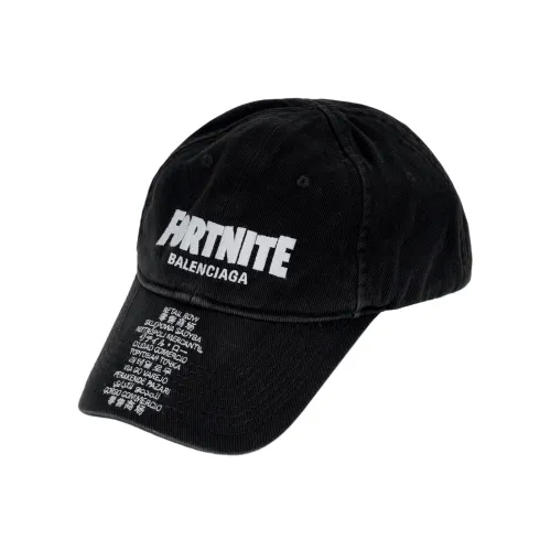 Balenciaga Baseball Caps Unisex Black