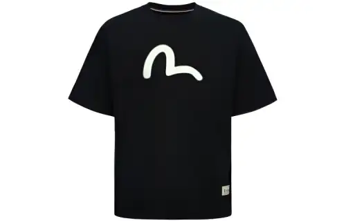EVISU T Shirts Unisex Crew Neck Moderate Straight Fit