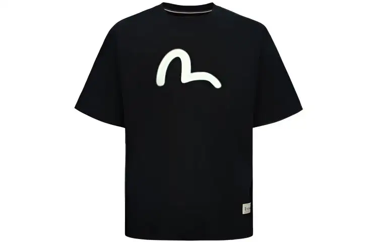 EVISU T Shirts Unisex Crew Neck Moderate Straight Fit