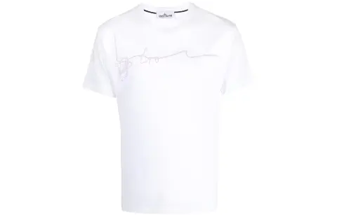 STONE ISLAND T Shirt Men's White