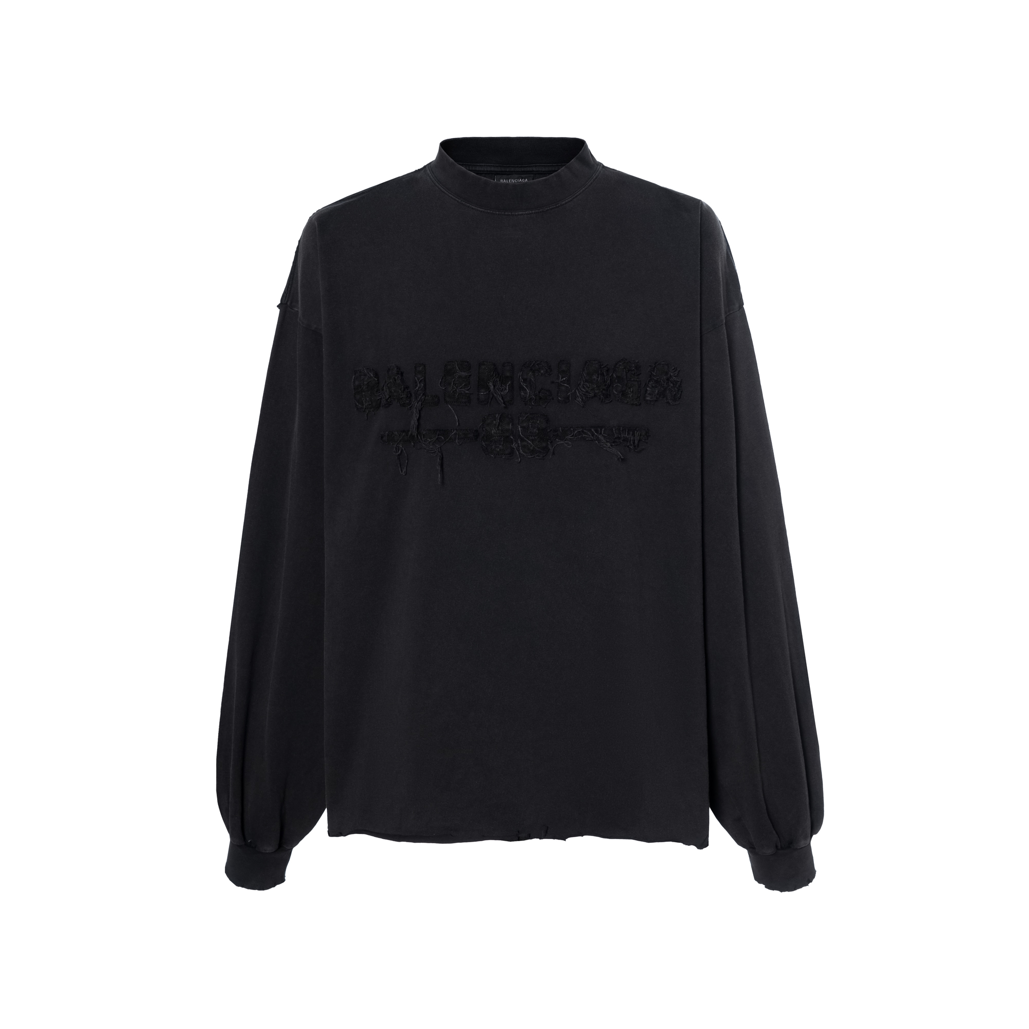 Лонгслив Balenciaga SS25 (серый)