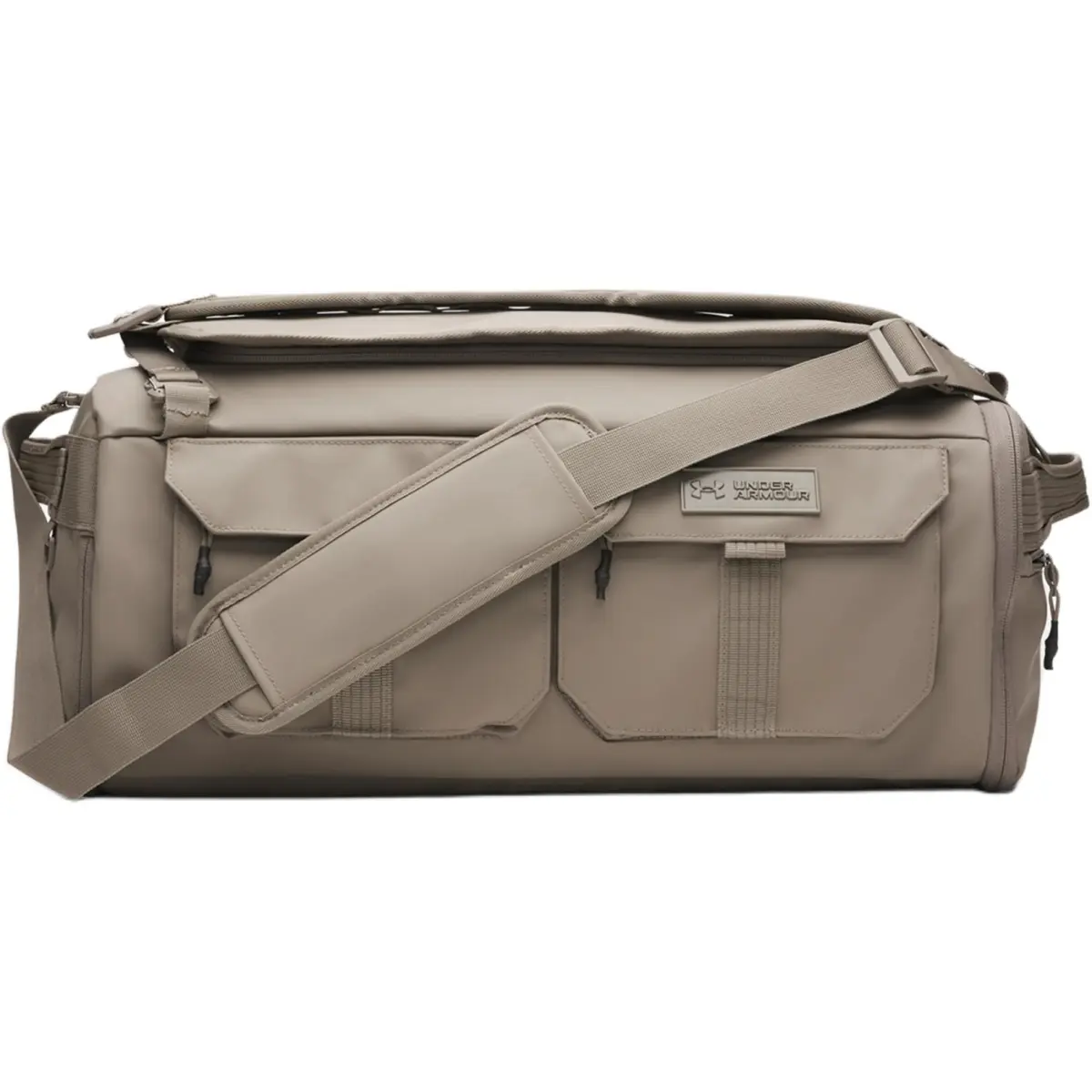 Under Armour 43.5L Polyester Double Shoulder Travel Bag Unisex Gray