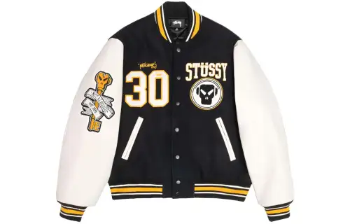 Stussy X Goldie Metalheadz 30 Varsity Jacket