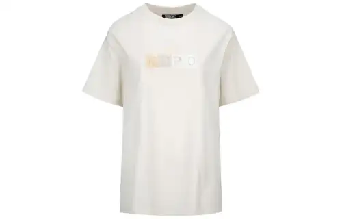 EVISU Drop Shoulder Sleeve T Shirt Women's Bone