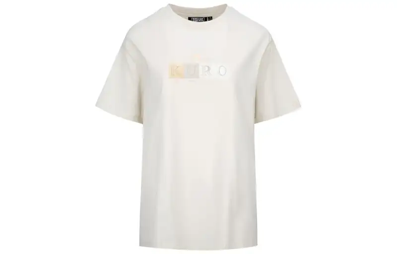 EVISU Drop Shoulder Sleeve T Shirt Women's Bone