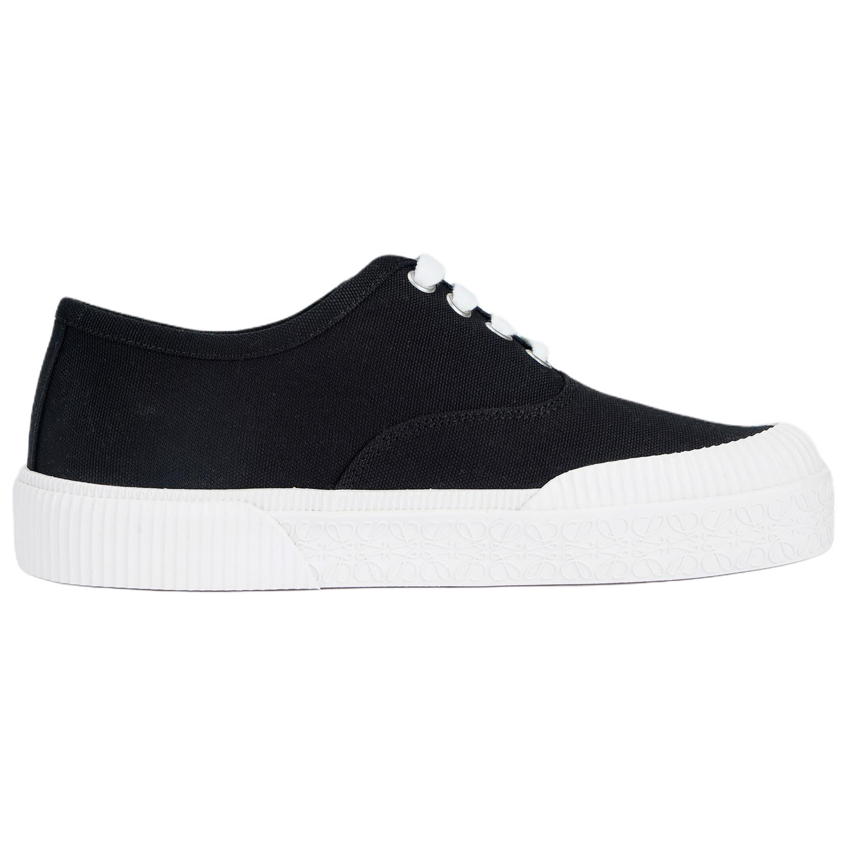 LOEWE Terra Vulca Canvas Shoes Women's Black