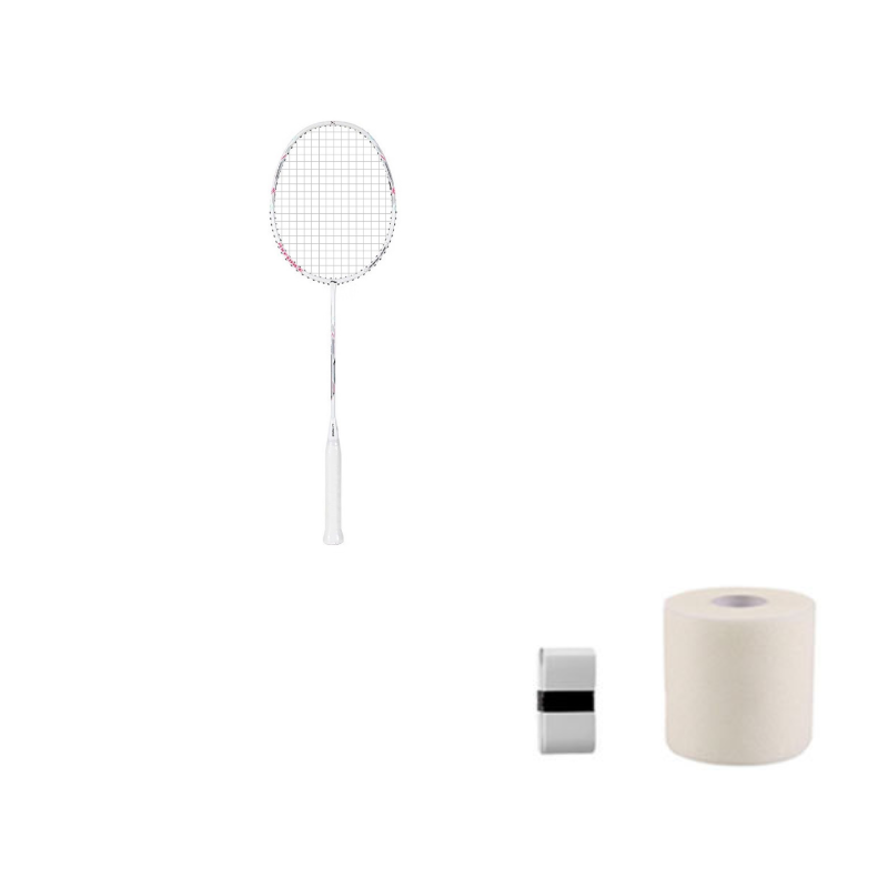 Li Ning Thunder Mini Cannon Full Carbon Badminton Rackets Offensive Type Heavy Head, Stiff Shaft Advanced Level 4UG5