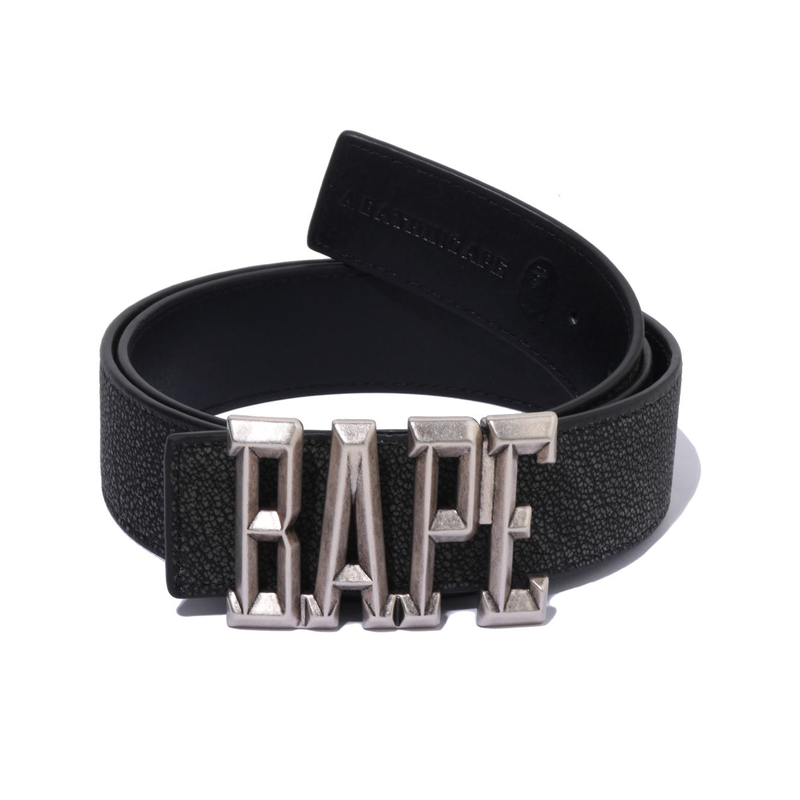 Мужской ремень A BATHING APE 0ZXBTM301881Q (черно-кофейный)