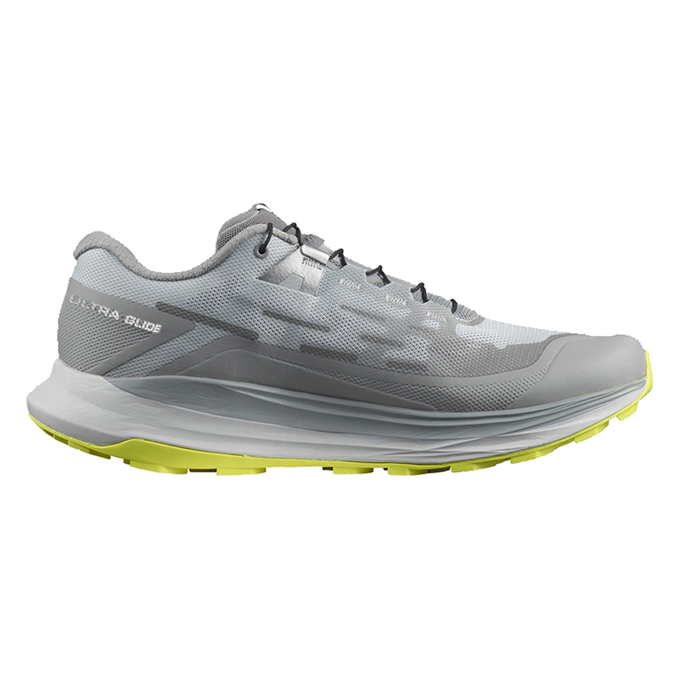 SALOMON Fabric Cushioning Slip Resistant Abrasion Resistant Breathable Low top Running Shoes Men’s Gray