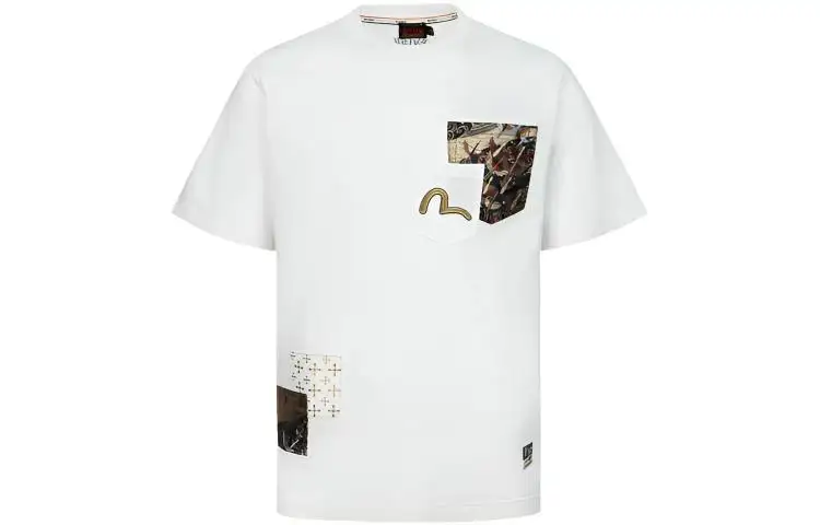 EVISU T Shirts Unisex Crew Neck Moderate Straight Fit