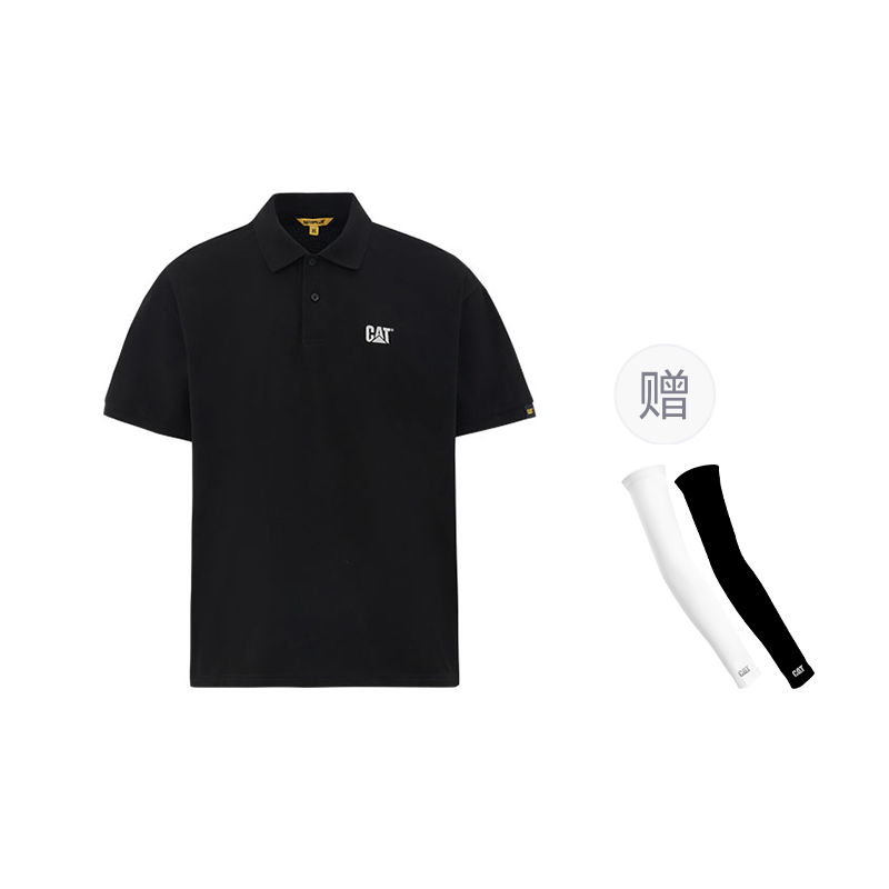 Рубашка CAT SS25 Polo (бежевый) — фото 13