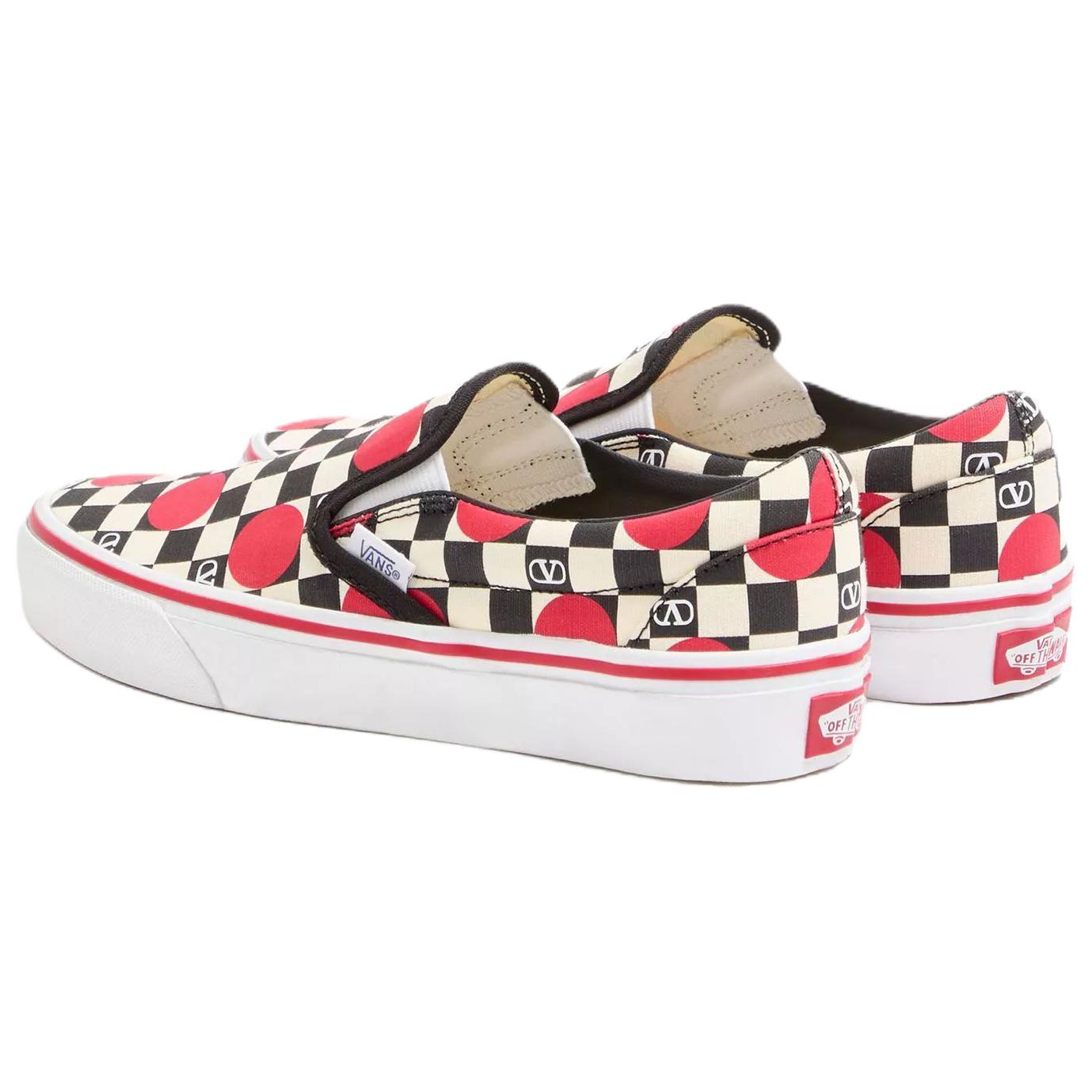 Женские слипоны Valentino x Vans Garavani (розовые) — фото 4