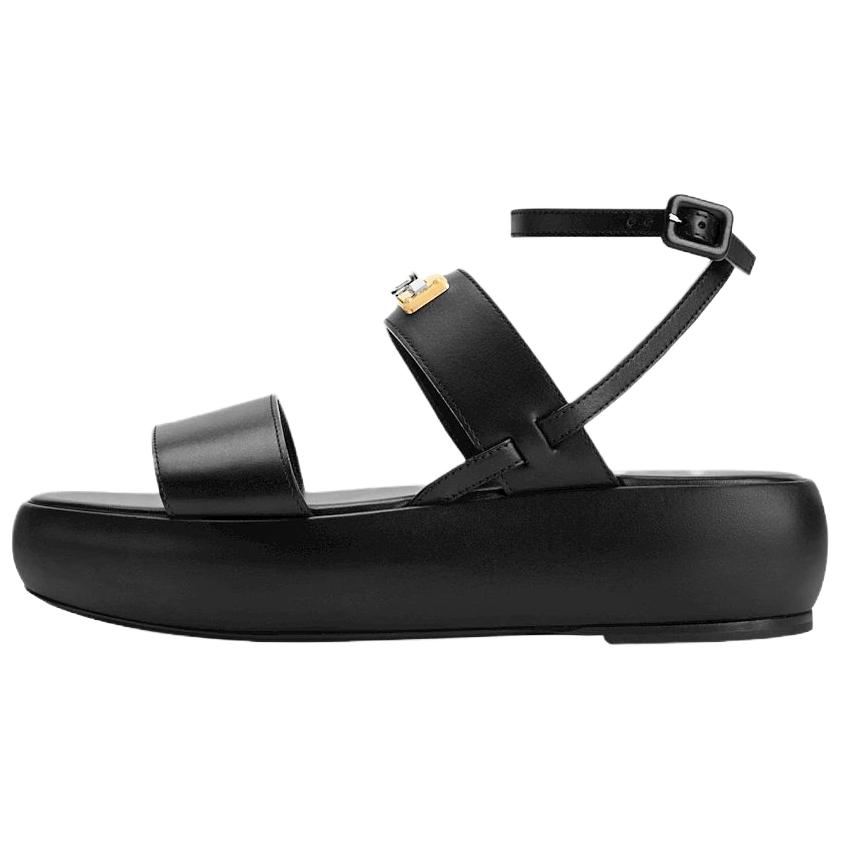 Женские сандалии Louis Vuitton LOUIS VUITTON Swing (черные)