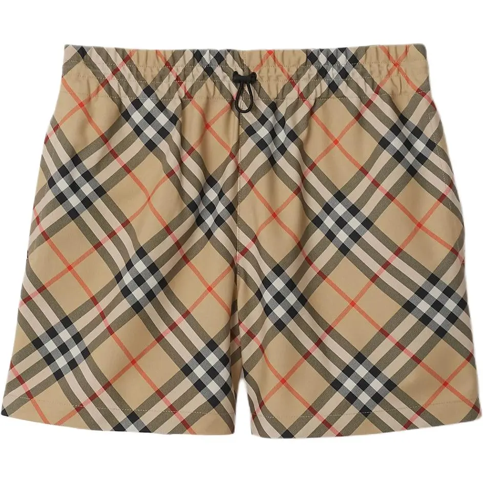 Burberry Ekd Vintage Check Printed Bermuda Shorts