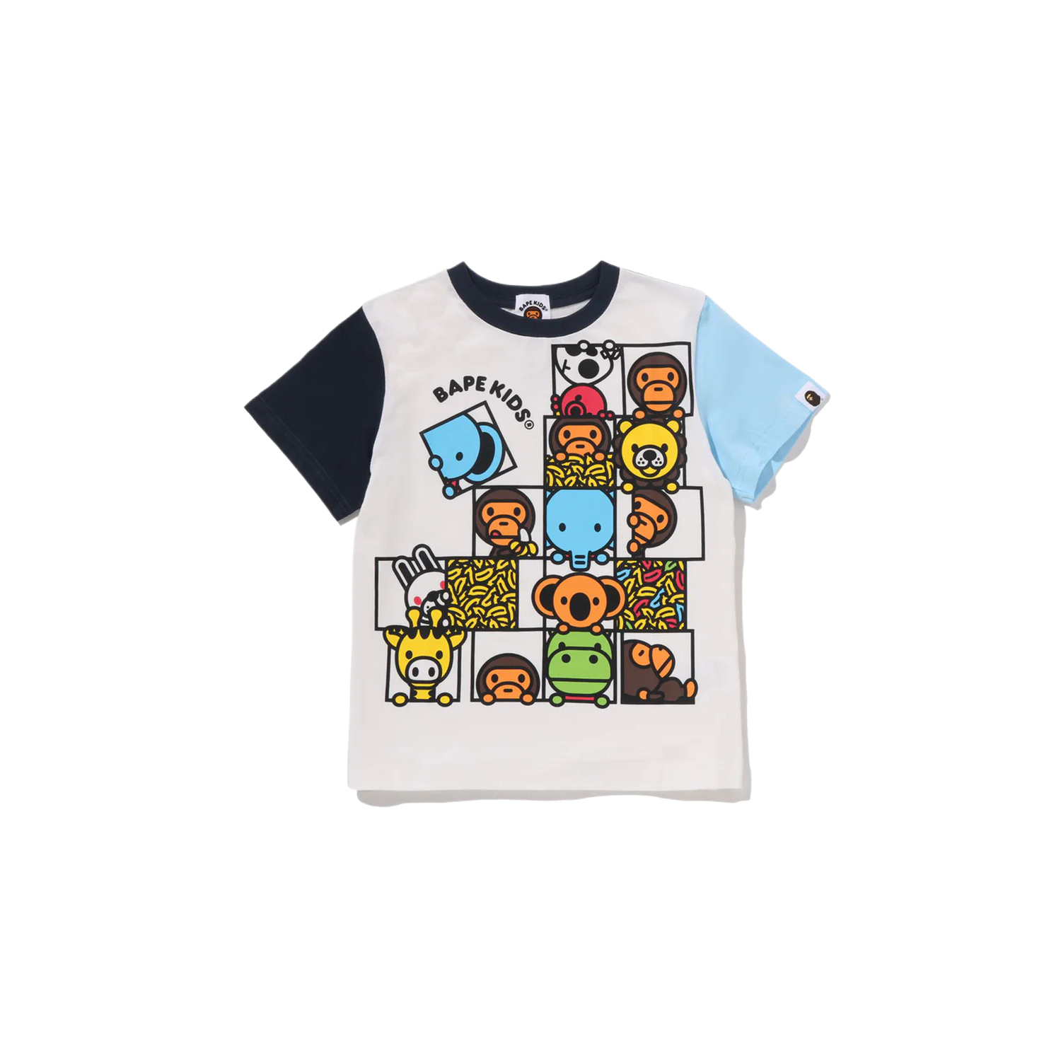 Футболка A BATHING APE A BATHING APET (разноцветная)