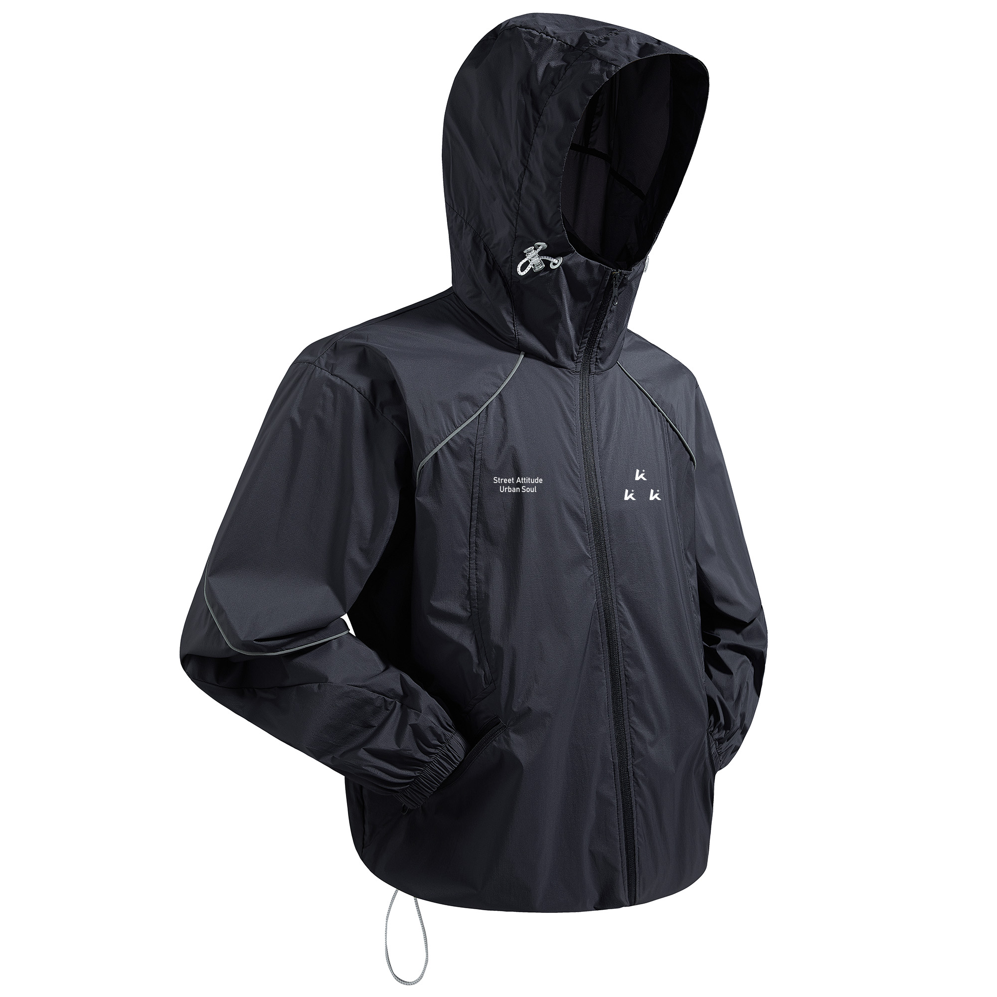 Ветровка Kawasaki Sun Protection (серая)