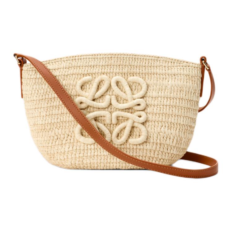 Женская сумка LOEWE Eclipse Pochette (бежевая)