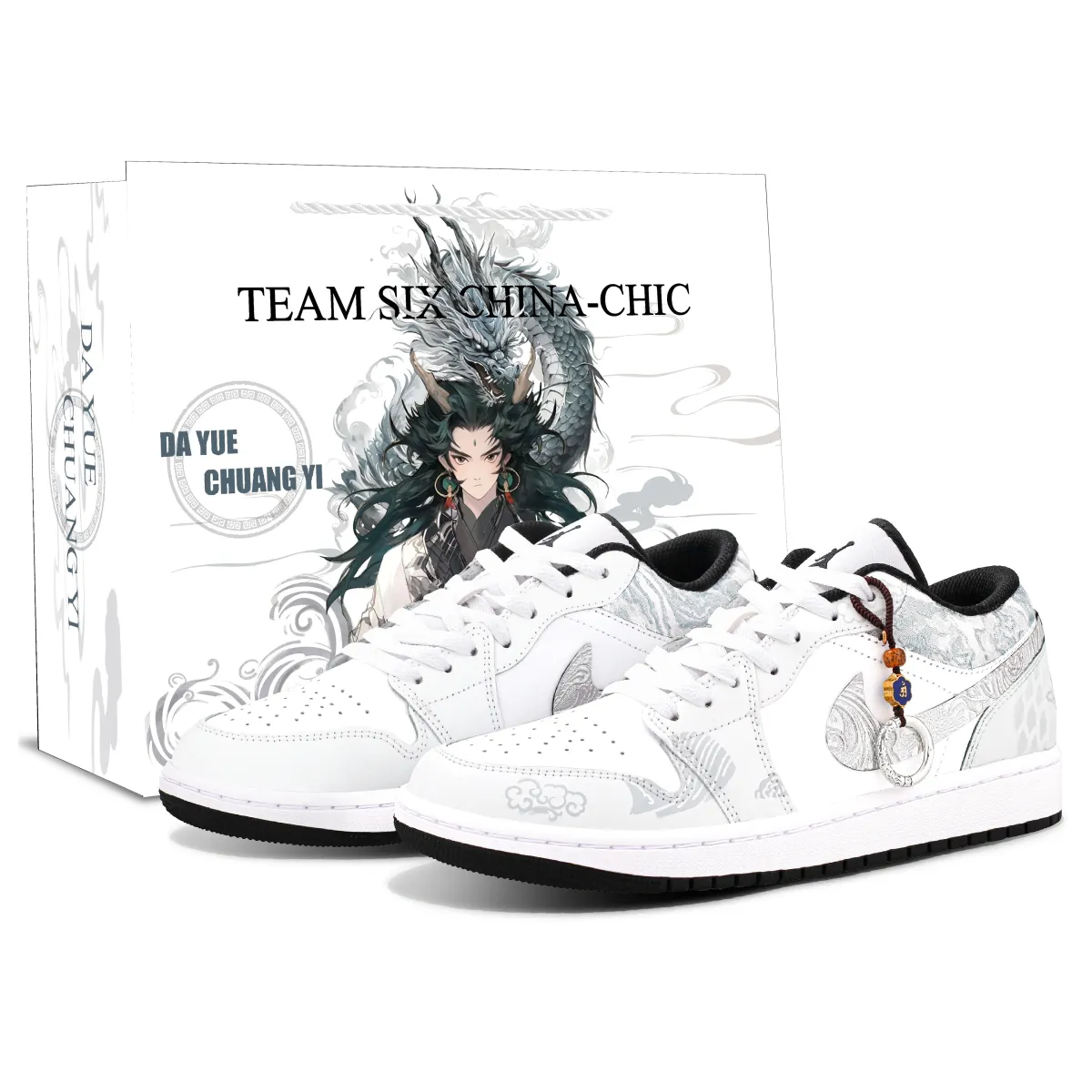 Jordan Air Jordan 1 Cushioning Slip Resistant Low top Vintage Basketball Shoes Men's Silver Gray