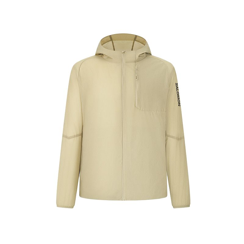 Мужская куртка Salomon PL WIND JKT M (зеленая)