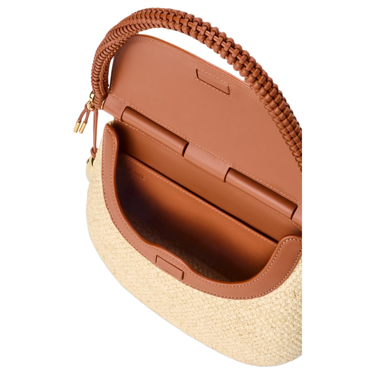 Женская сумка LOEWE Pescador (бежево-коричневая) — фото 5