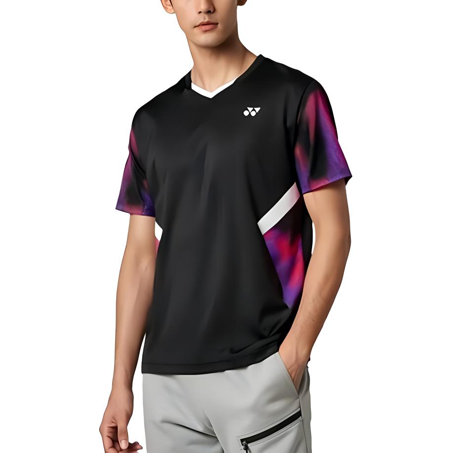 YONEX Badminton Jerseys Men’s V Neck Moderate