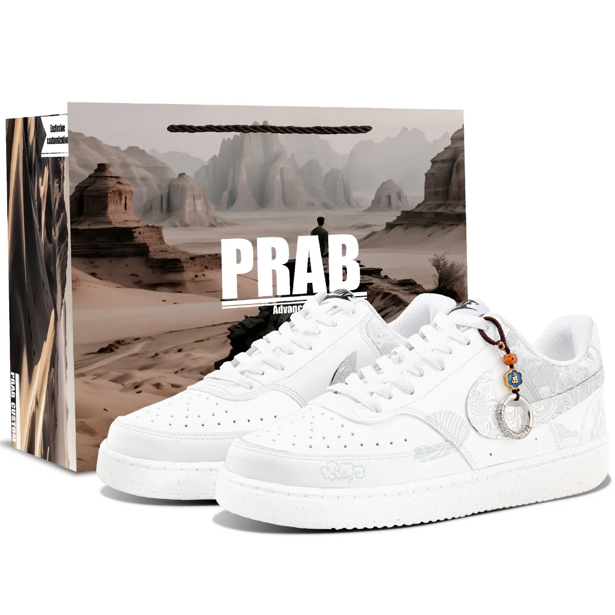 Nike Court Vision 1 Slip Resistant Abrasion Resistant Slip Resistant Abrasion Resistant Low top Skateboard Shoes Men's