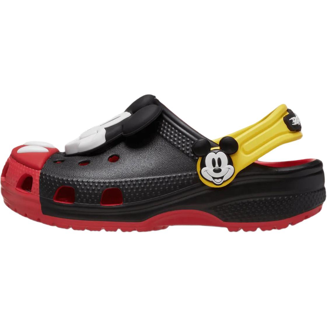 Кроксы Crocs Classic (черно-красные)