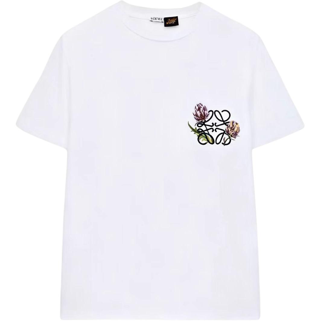 Женская футболка LOEWE SS26 (бежевая)