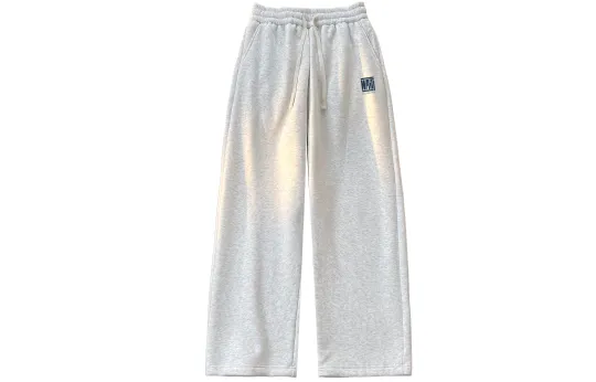 WARRIOR Casual Pants Unisex Thickened And Fleece Lined Wide Leg Pants