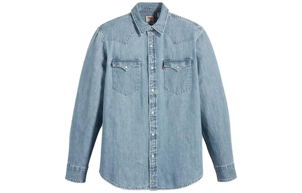 Levi's Shirts Men's Blue Moderate