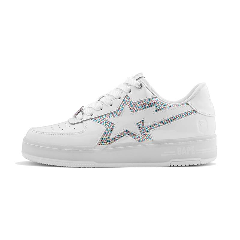 Женские кеды A BATHING APE STA ICON (разноцветные)