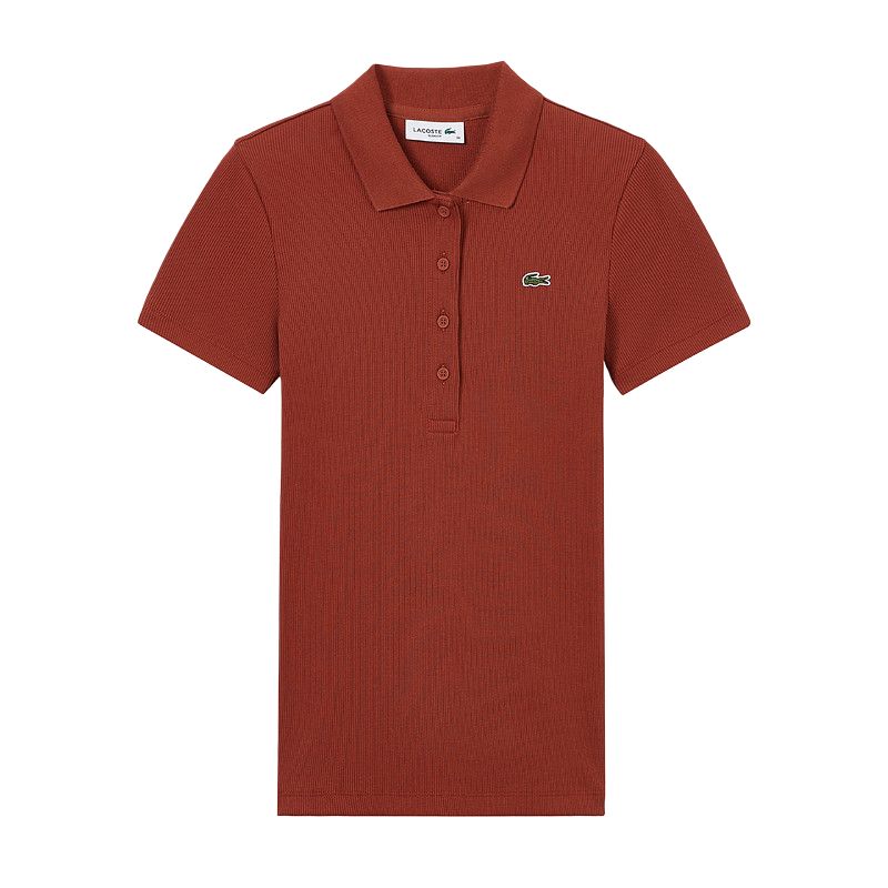Женская футболка LACOSTE (белый) — фото 7