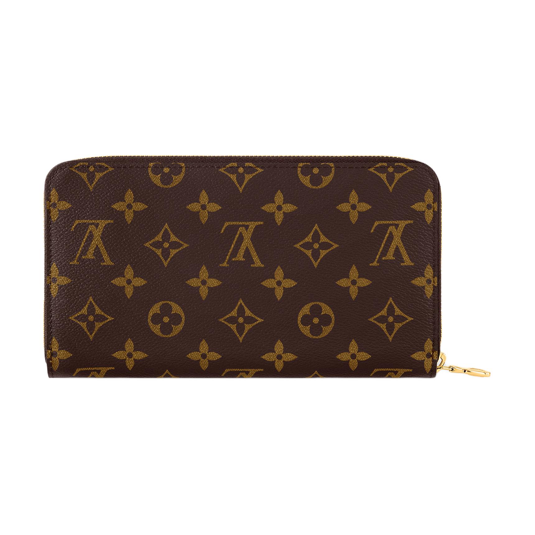 Женские кошелек Louis Vuitton LOUIS VUITTON Zippy Organizer (коричневый) — фото 3