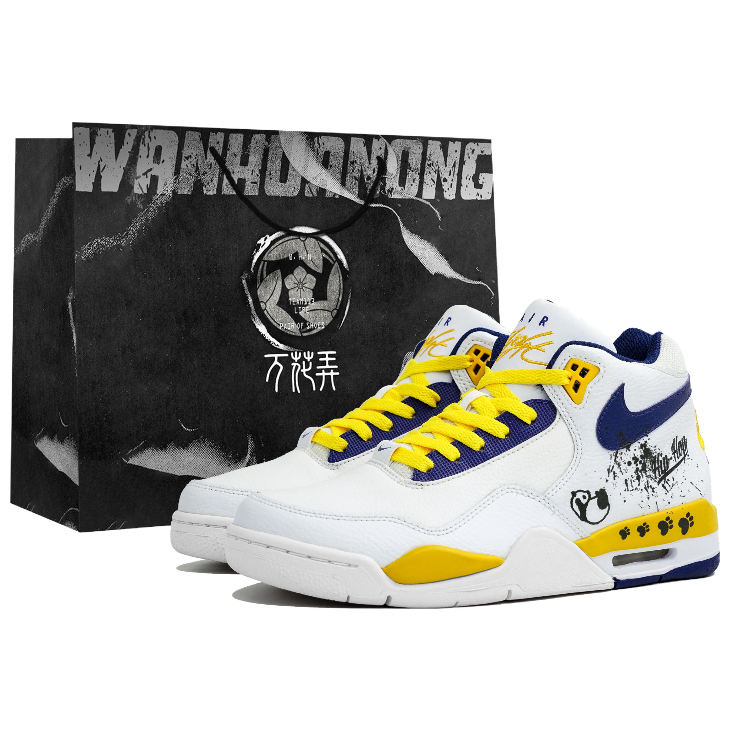 Nike Flight Legacy All The Flowers Playful Panda, Shopping Bag Slip Resistant Abrasion Resistant Mid top