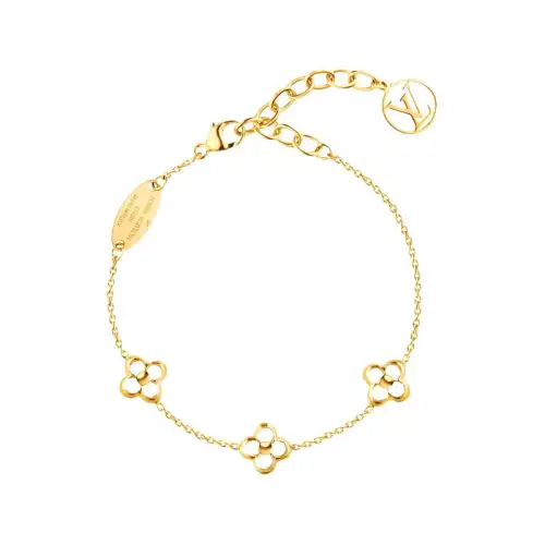 LOUIS VUITTON Alloy Brass Bracelets Women's