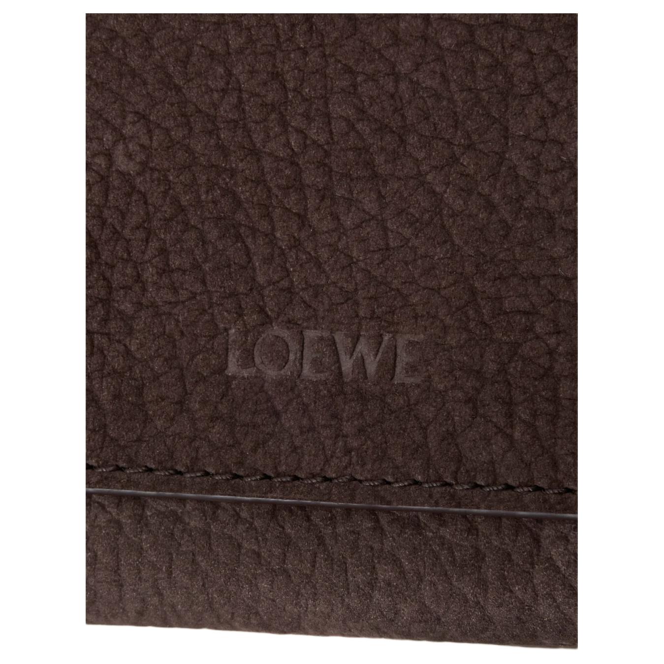 Мужская сумка LOEWE Pebble (коричневая) — фото 4