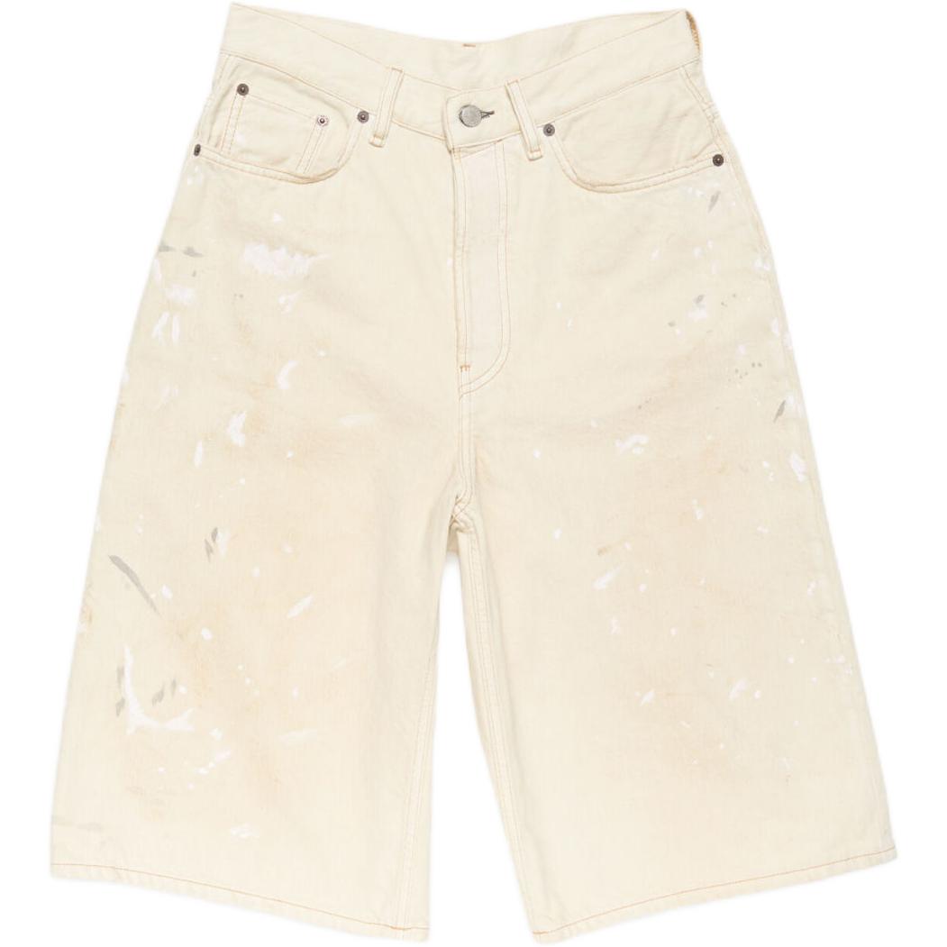 Шорты Acne Studios SS26 (бежевые)