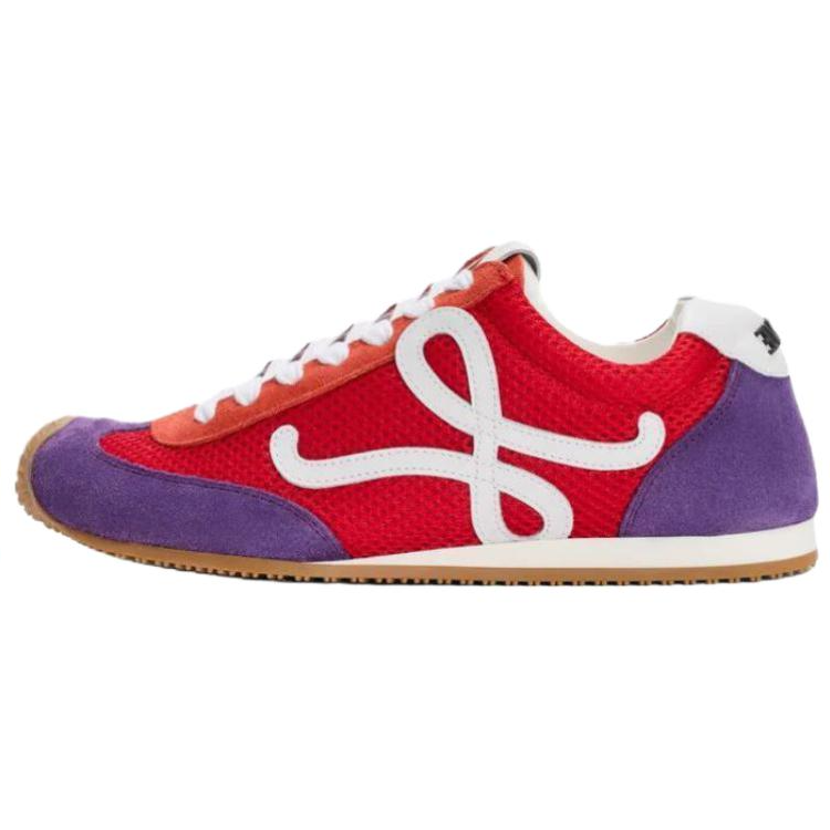 Женские кроссовки LOEWE Ballet Runner 2.0 (красно-фиолетовые)