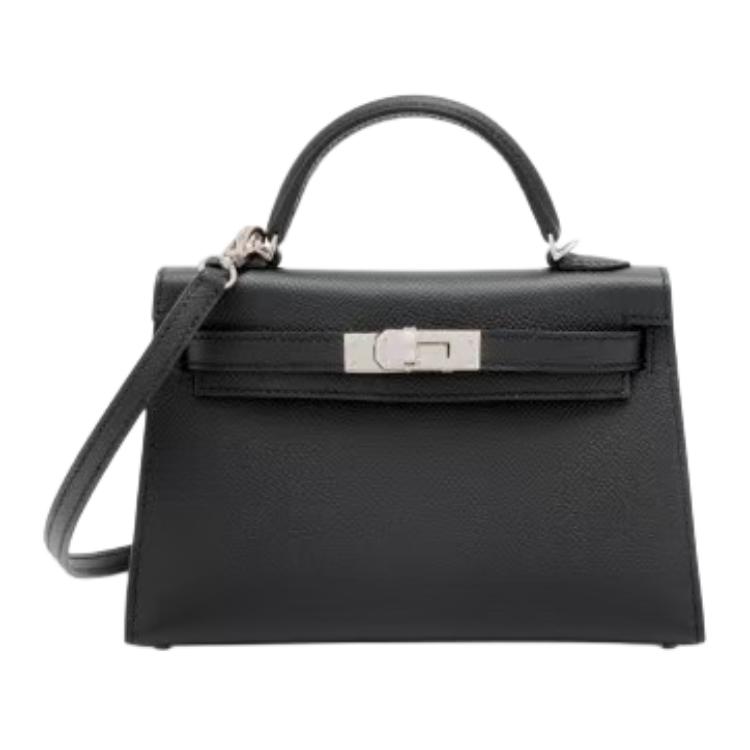 Женская сумка Hermes Mini Kelly II 19 (черная)