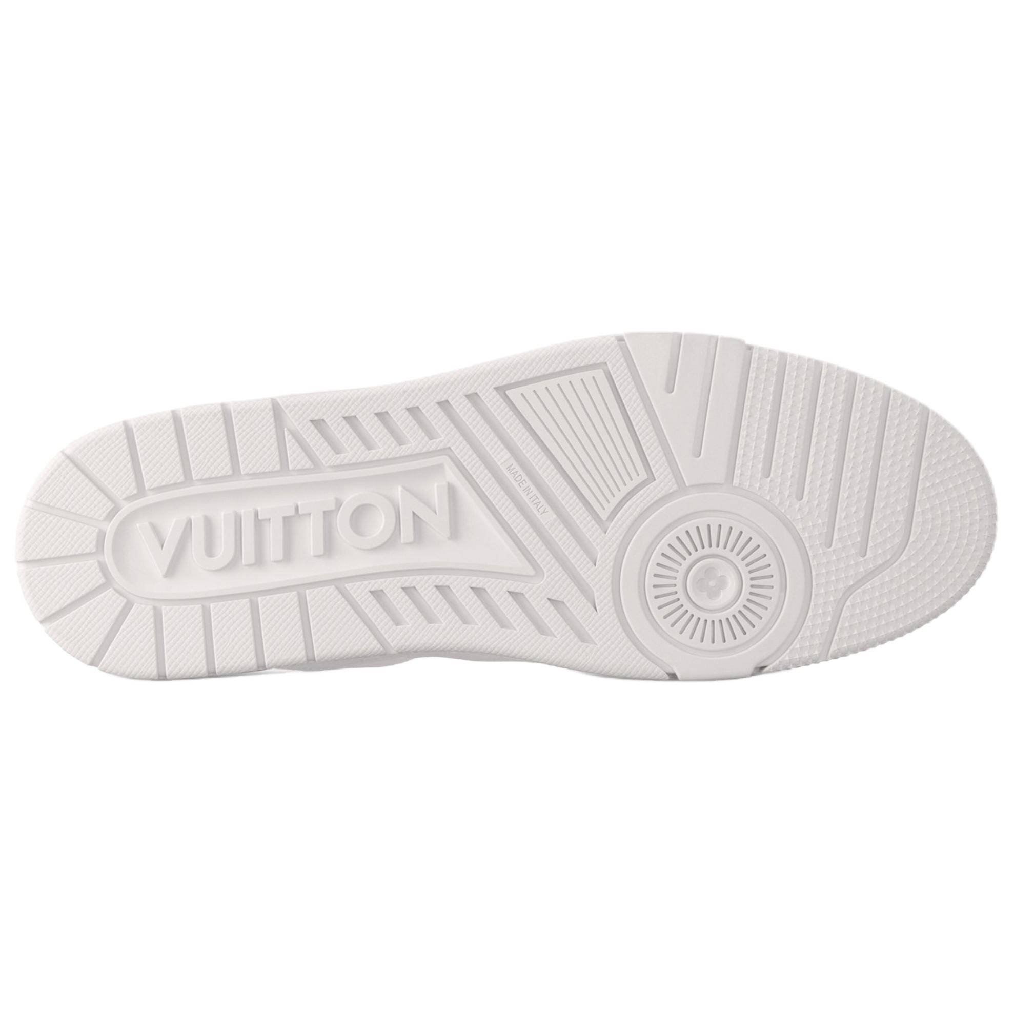 Мужские кроссовки Louis Vuitton Trainer (белые) — фото 6
